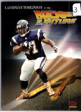 LaDainian Tomlinson #18 Football Cards 2002 Pacific Feature Attractions