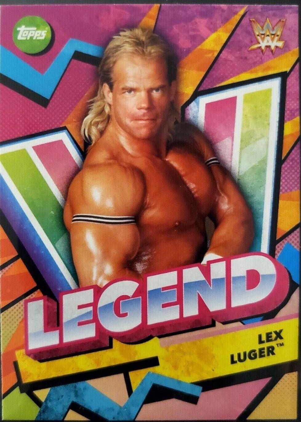 Lex Luger #153 Wrestling Cards 2021 Topps WWE Superstars