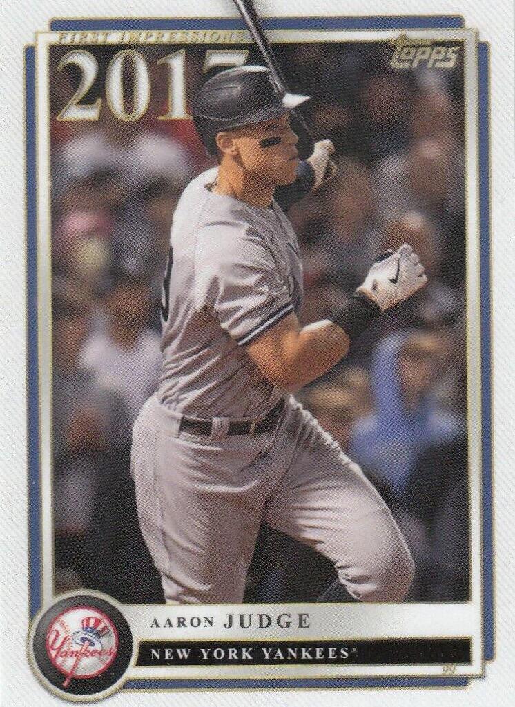 Aaron Judge #38 2022 Topps X Aaron Judge Baseball