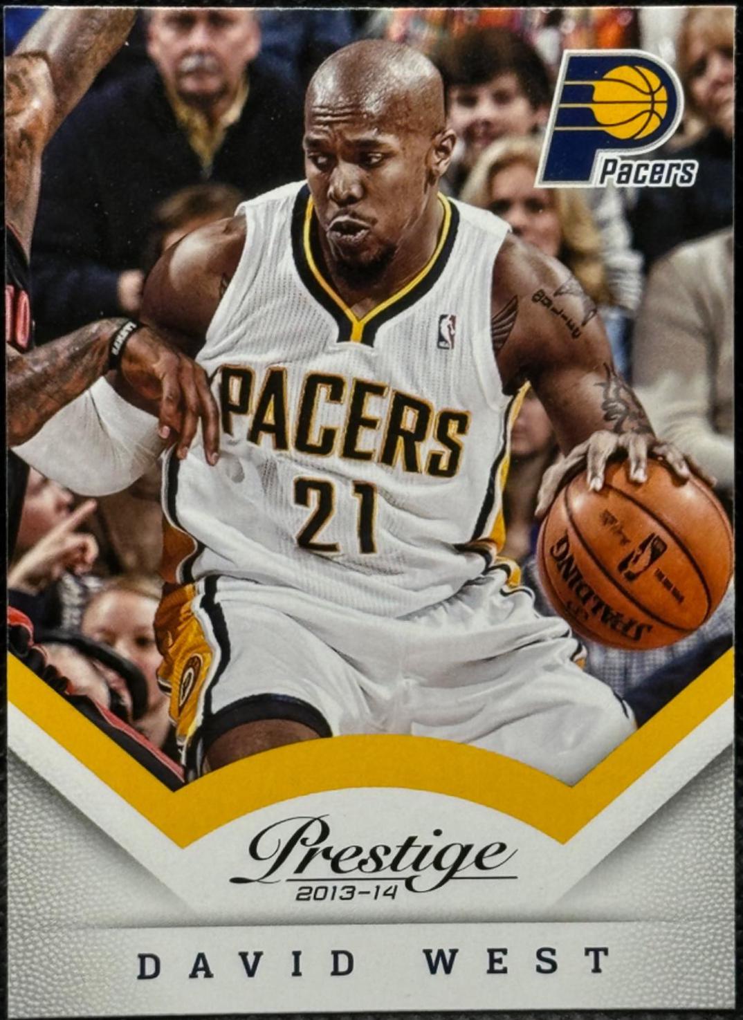David West #53 Basketball Cards 2013 Panini Prestige