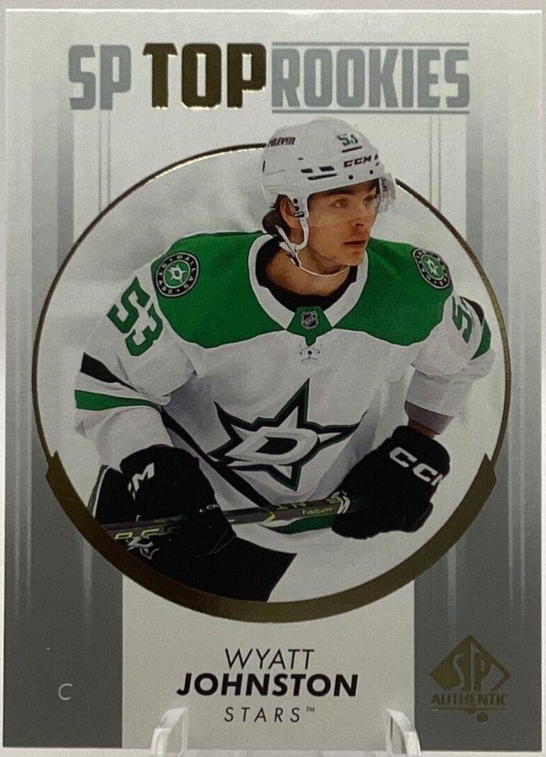 Wyatt Johnston #TR-21 Hockey Cards 2022 SP Authentic Top Rookies