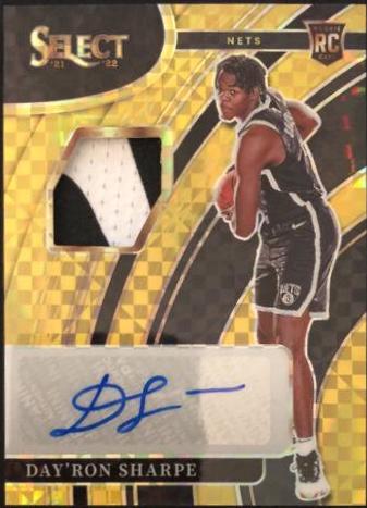 Day'Ron Sharpe [Gold Prizm] #RJ-DSH