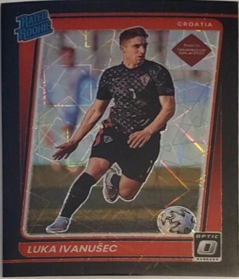 Luka Ivanusec #200 Soccer Cards 2021 Panini Donruss Road to Qatar