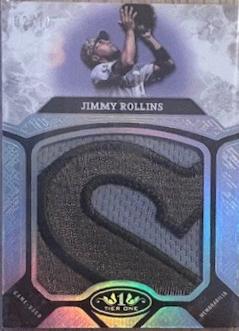 Jimmy Rollins #PPR-JR 2025 Topps Tier One Prodigious Patch Baseball