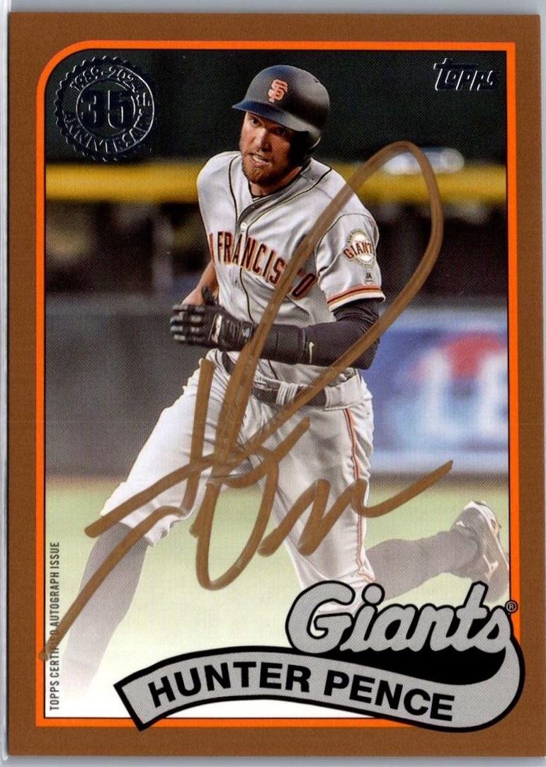 Hunter Pence [Gold] #89BA2-HP