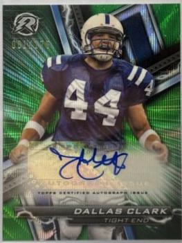 Dallas Clark [Green Surge] #RA-DCL