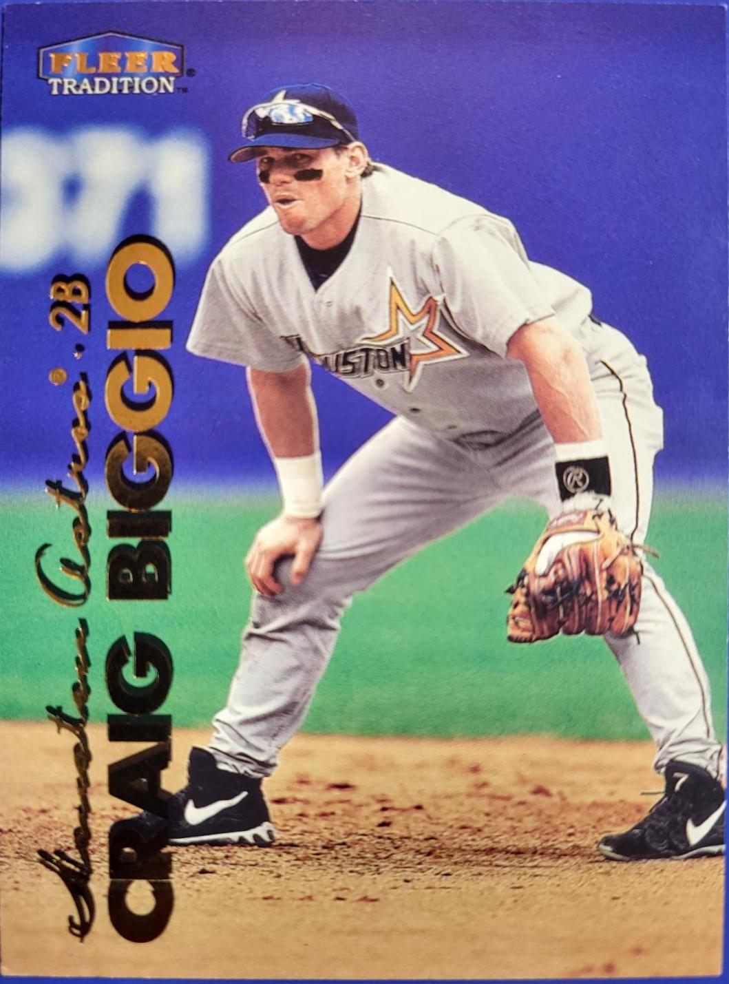 Craig Biggio #46 Baseball Cards 1999 Fleer Tradition