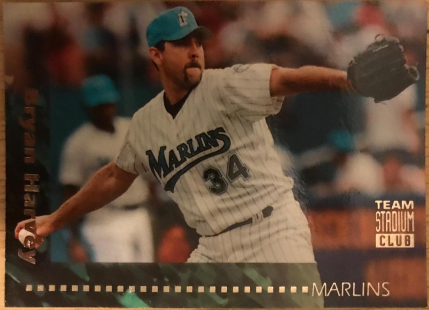 Bryan Harvey #61 Baseball Cards 1994 Stadium Club Team Series