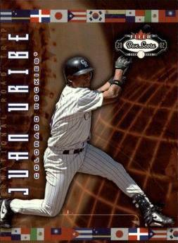 Juan Uribe #223 Baseball Cards 2002 Fleer Box Score