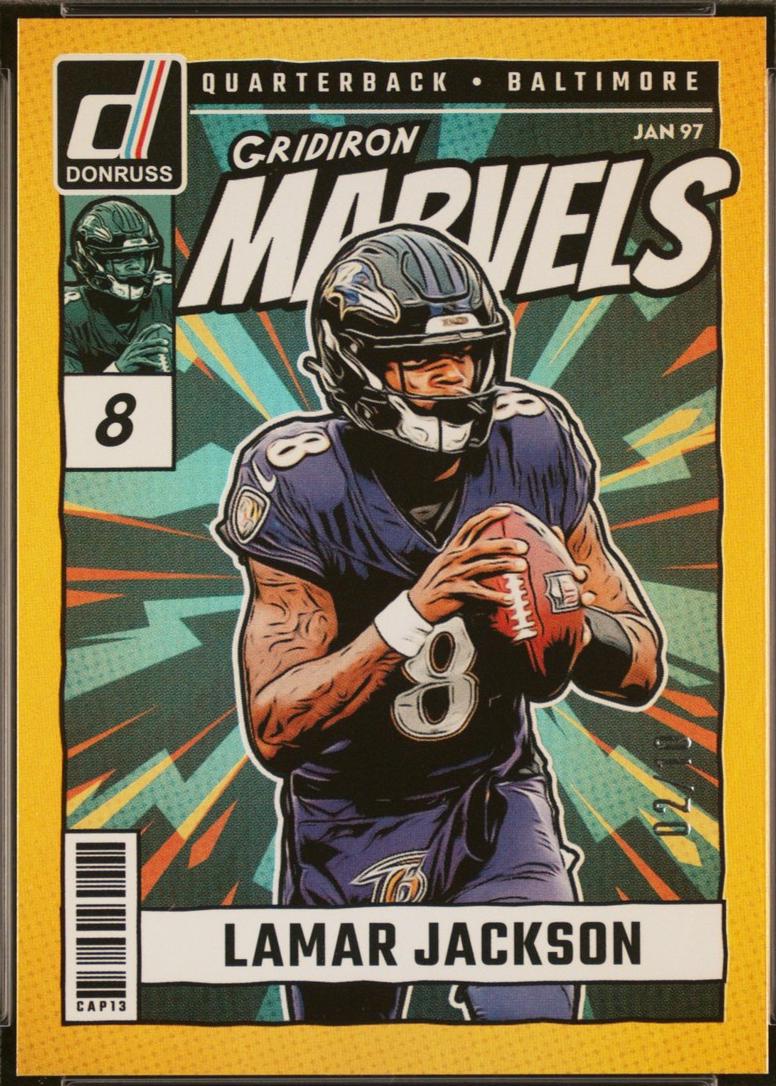 Lamar Jackson [Gold] #3