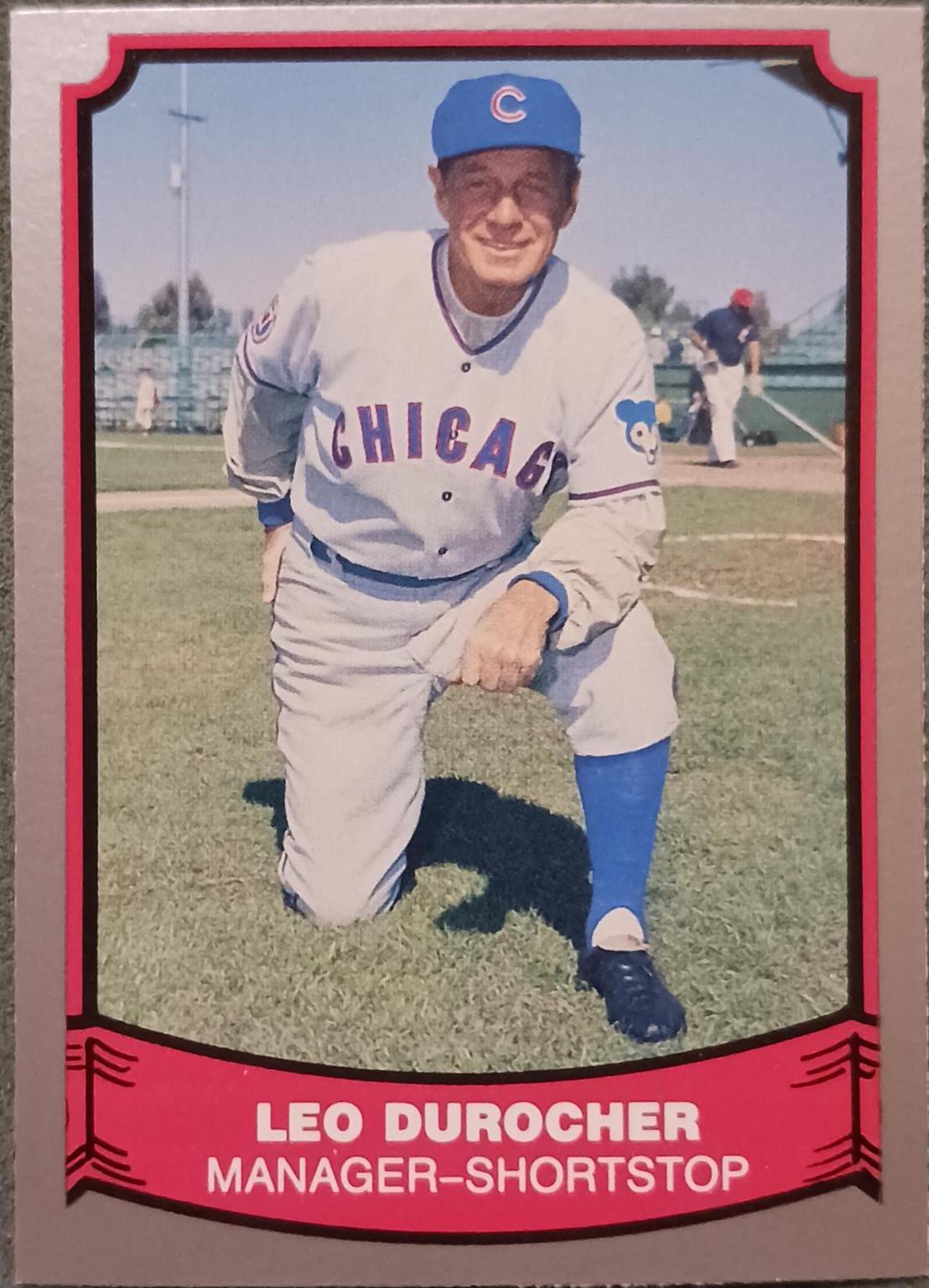 Leo Durocher #27 Baseball Cards 1989 Pacific Legends