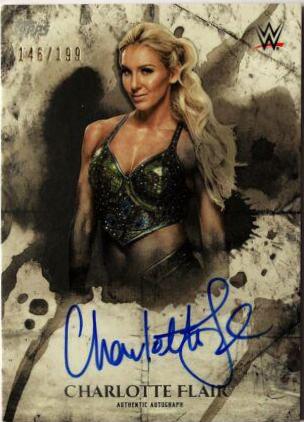 Charlotte Flair #UA-CF Wrestling Cards 2018 Topps WWE Undisputed Autographs