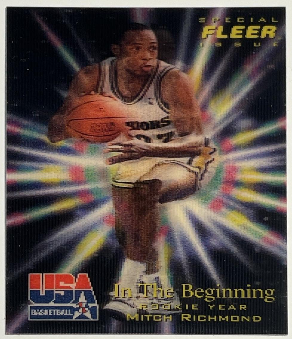 Mitch Richmond #M2 1996 Fleer USA Wrapper Exchange Basketball