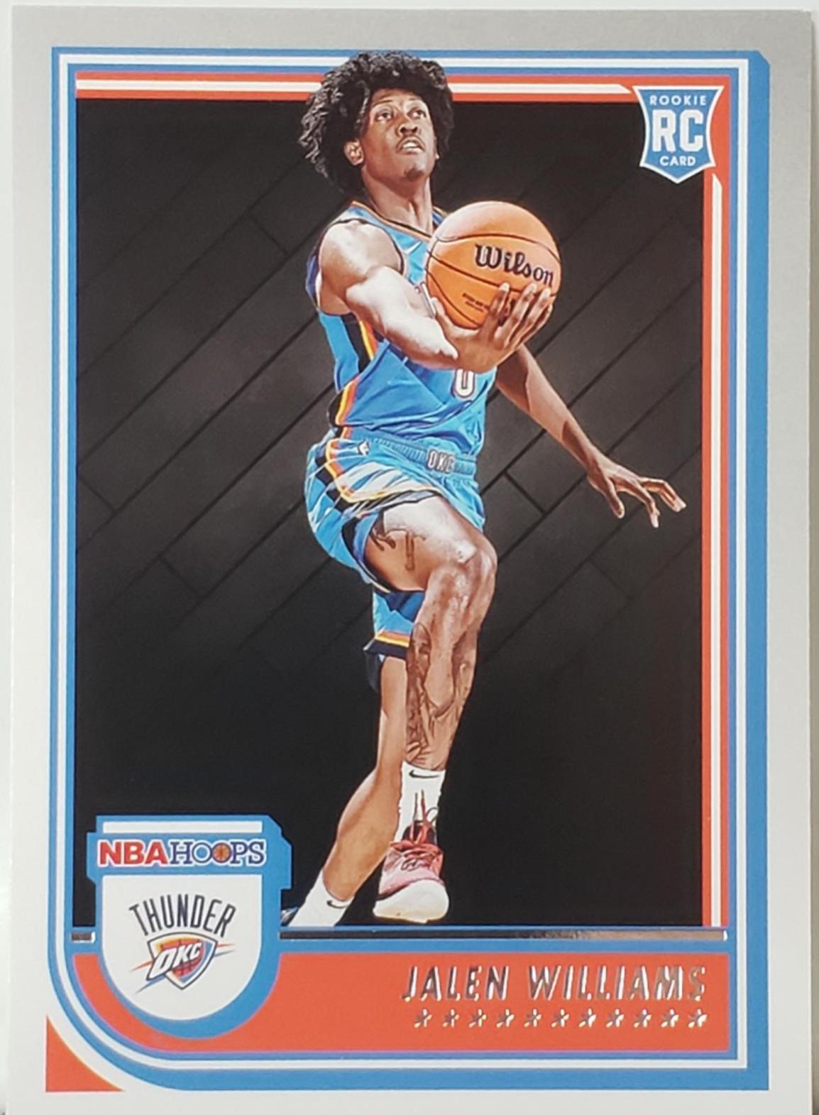 Jalen Williams #242 Basketball Cards 2022 Panini Hoops