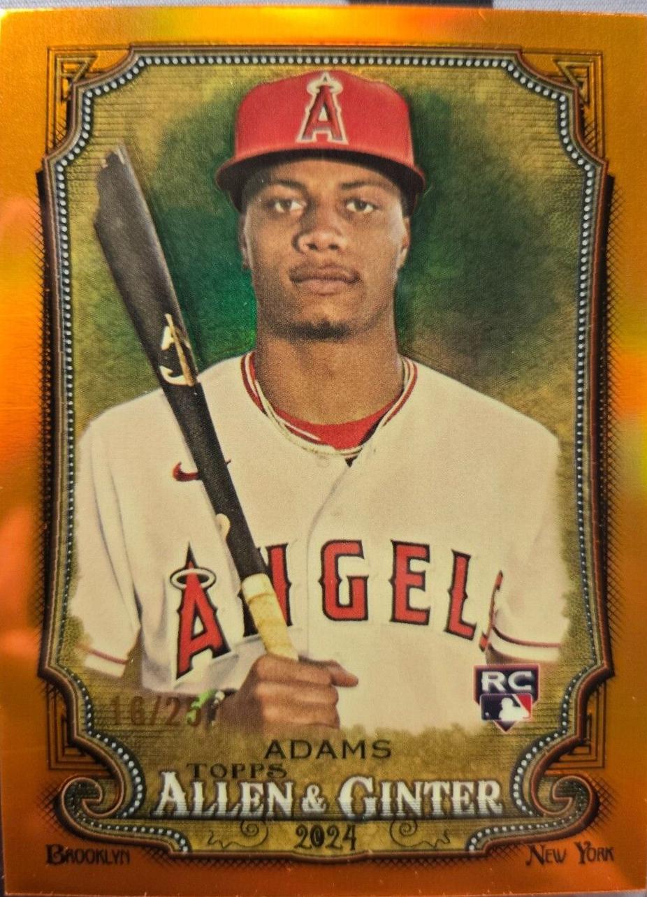 Jordyn Adams [Orange Refractor] #37