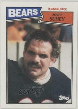 Matt Suhey #47 Football Cards 1987 Topps