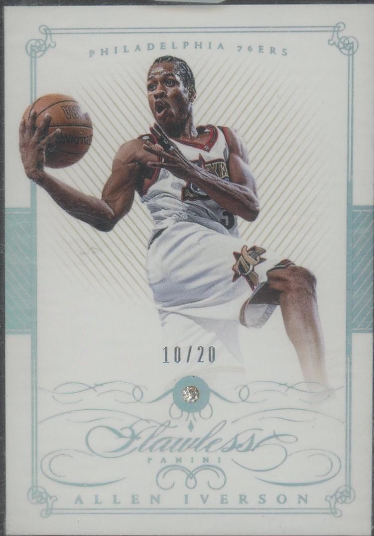 Allen Iverson #89 2014-15 Panini Flawless Basketball