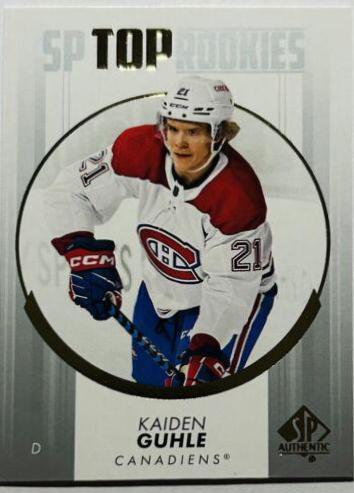 Kaiden Guhle #TR-4 Hockey Cards 2022 SP Authentic Top Rookies