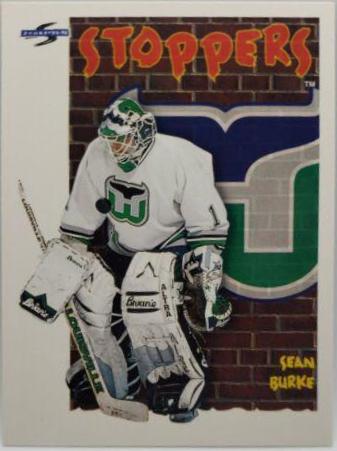 Sean Burke #320 Hockey Cards 1995 Score