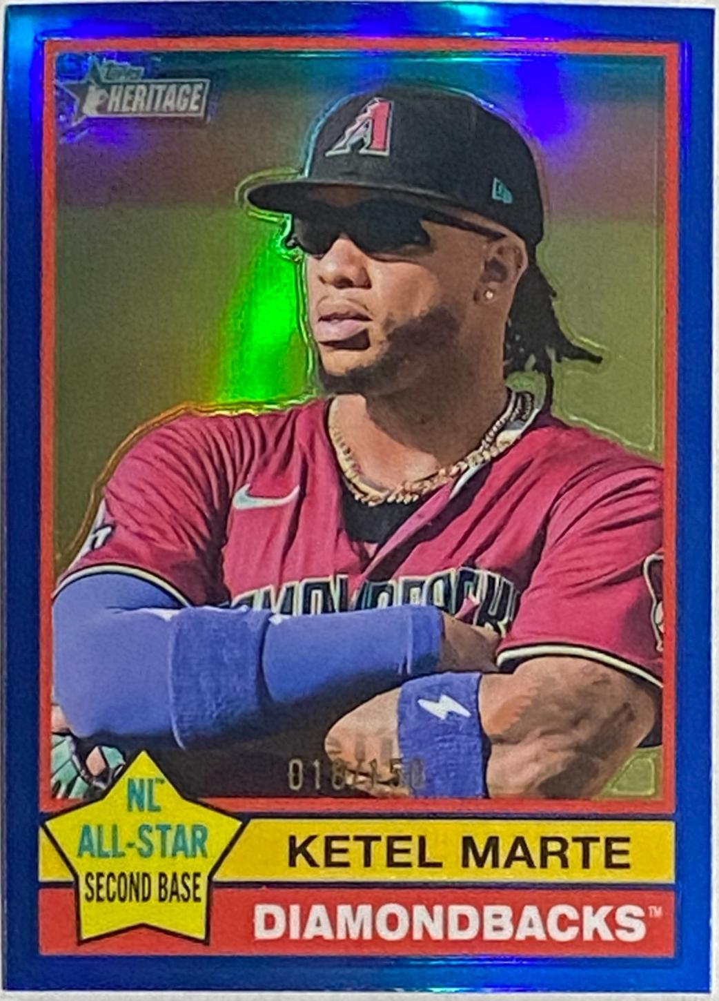 Ketel Marte [Blue Chrome] #420
