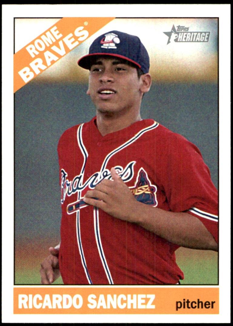 Ricardo Sanchez #92 2015 Topps Heritage Minor League Baseball