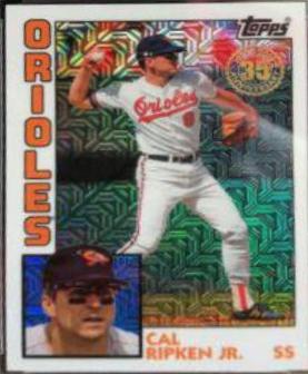 Cal Ripken Jr. #50 2019 Topps Silver Pack 1984 Chrome Promo Baseball