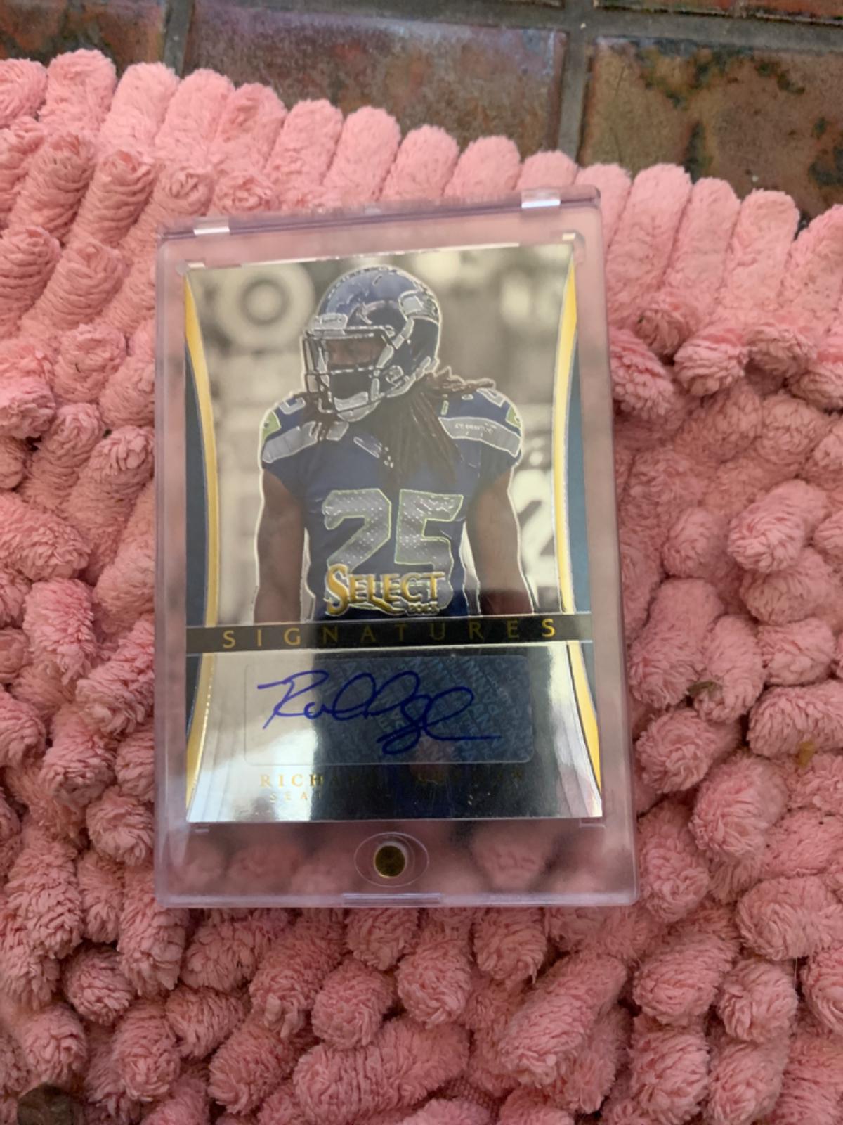 Richard sherman #26 Football Cards 2013 Panini Select Signatures