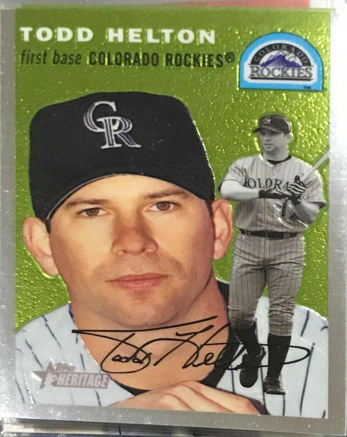 Todd Helton #THC8