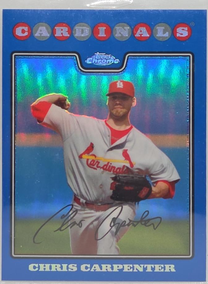Chris Carpenter [Blue Refractor] #165