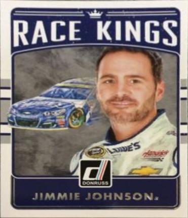 Jimmie Johnson #1 Racing Cards 2017 Panini Donruss Nascar