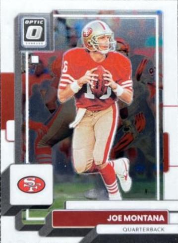 Joe Montana #176 2022 Panini Donruss Optic Football