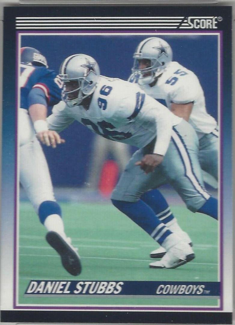 Daniel Stubbs #21T Football Cards 1990 Panini Score Supplemental