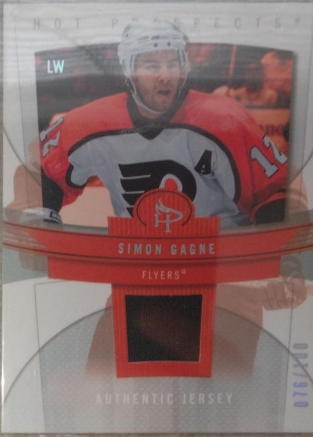 Simon Gagne #71 2006 Fleer Hot Prospects Hockey