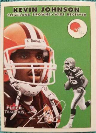 Kevin Johnson #1 Football Cards 2000 Fleer