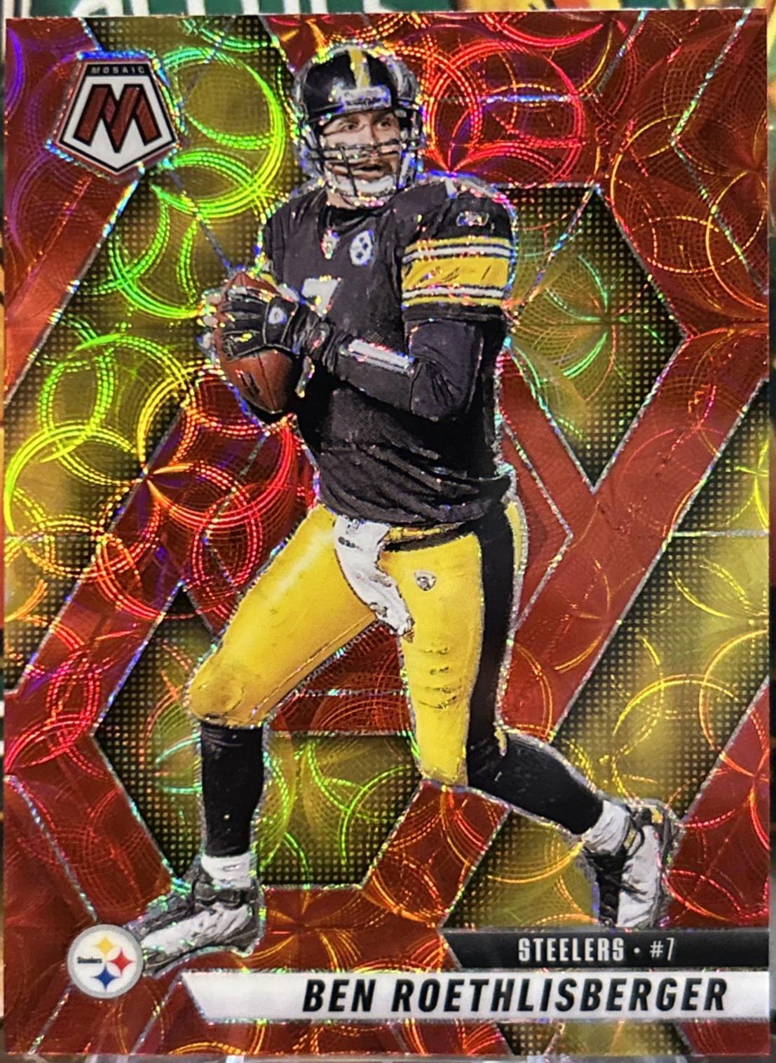 Ben Roethlisberger [Red Scope] #9 Prices | 2025 Panini Mosaic