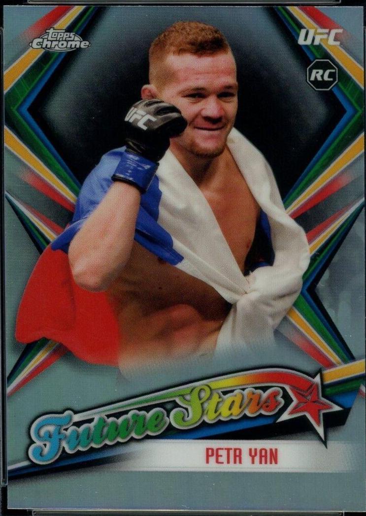 Petr Yan #FS-PY Ufc Cards 2019 Topps UFC Chrome Future Stars