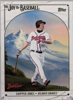 Chipper Jones [Titanium White] #20