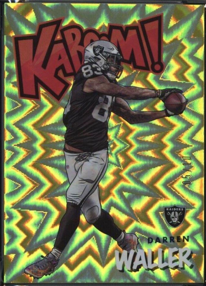 Darren Waller [Gold] #K27 Prices | 2021 Panini Absolute Kaboom
