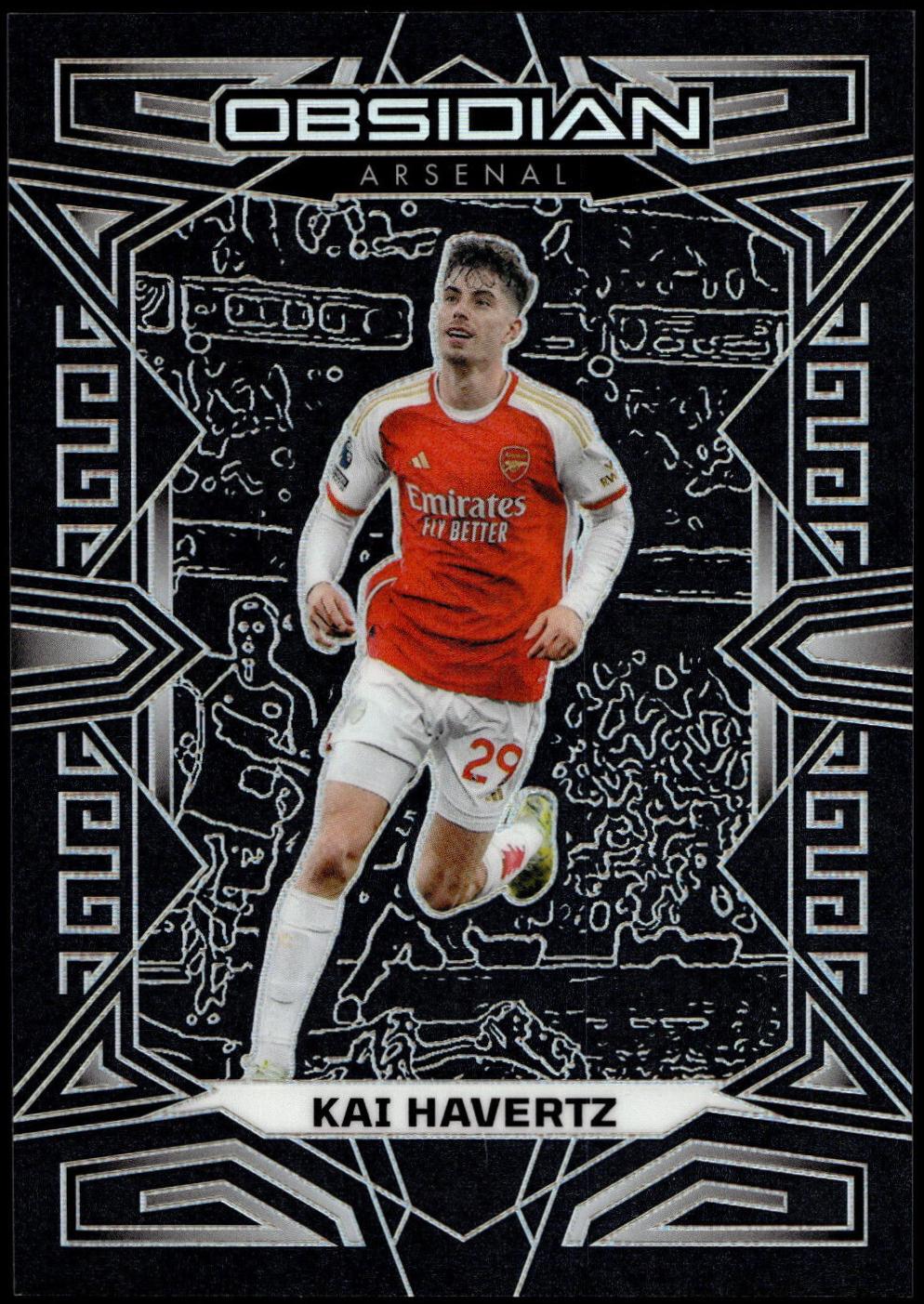 Kai Havertz #9 2023 Panini Obsidian Soccer