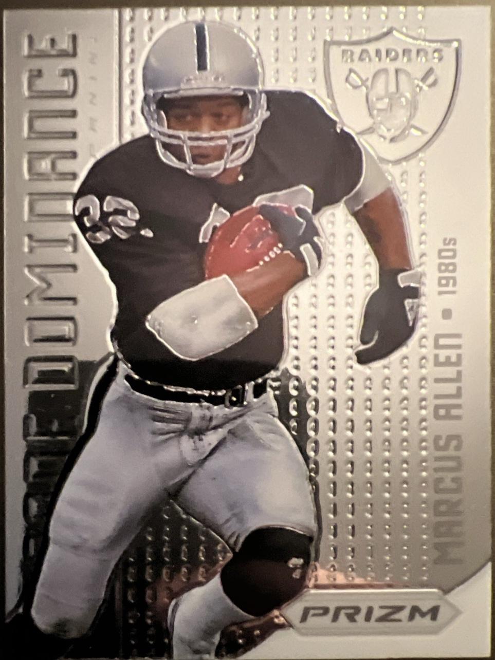 Marcus Allen #22 2012 Panini Prizm Football Decade Dominance
