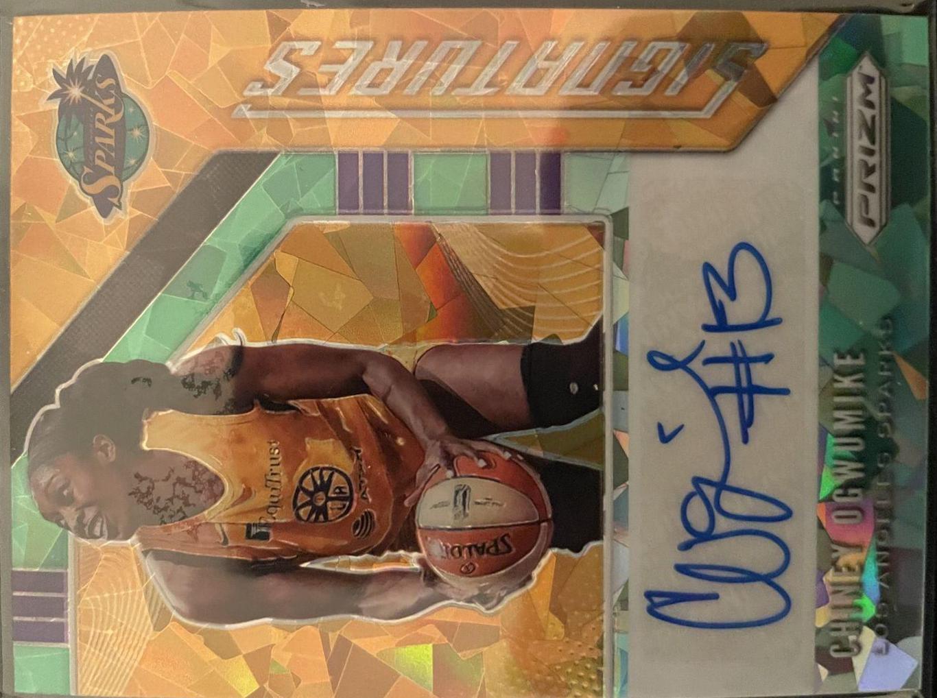 Chiney Ogwumike [Prizm Green Ice] #SG-COG