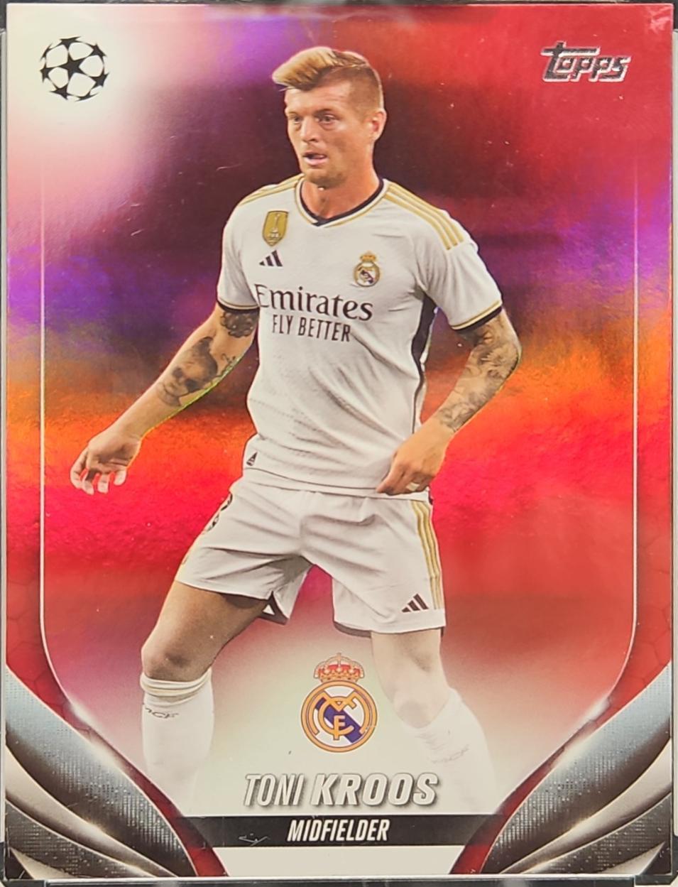 Toni Kroos #180 2023 Topps UEFA Club