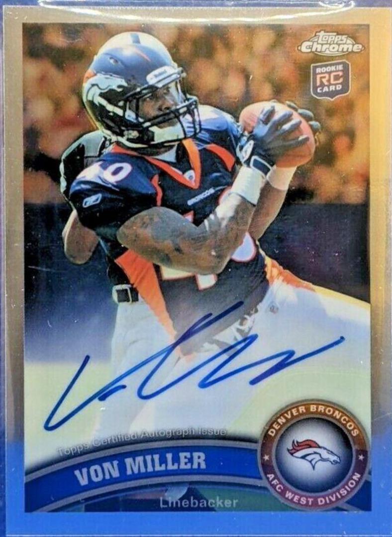 Von Miller [Ball in Hands Autograph] #212