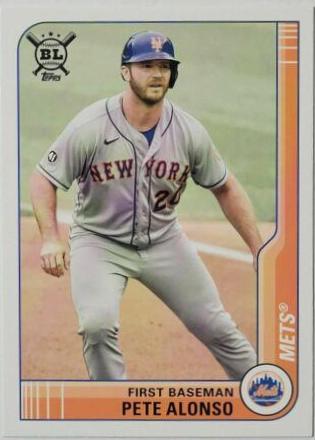 Pete Alonso #16 2021 Topps Big League Baseball