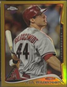 Paul Goldschmidt [Batting Gold Refractor] #125