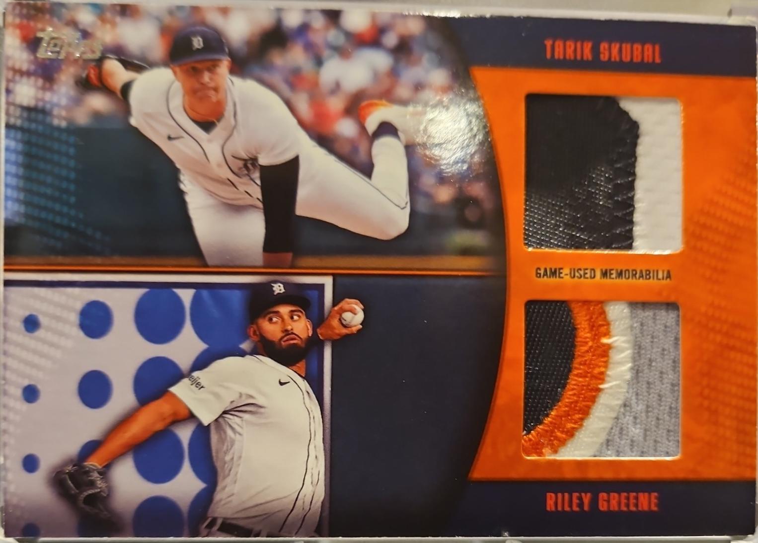 Tarik Skubal / Riley Greene [Orange] #MLMDR-SKG
