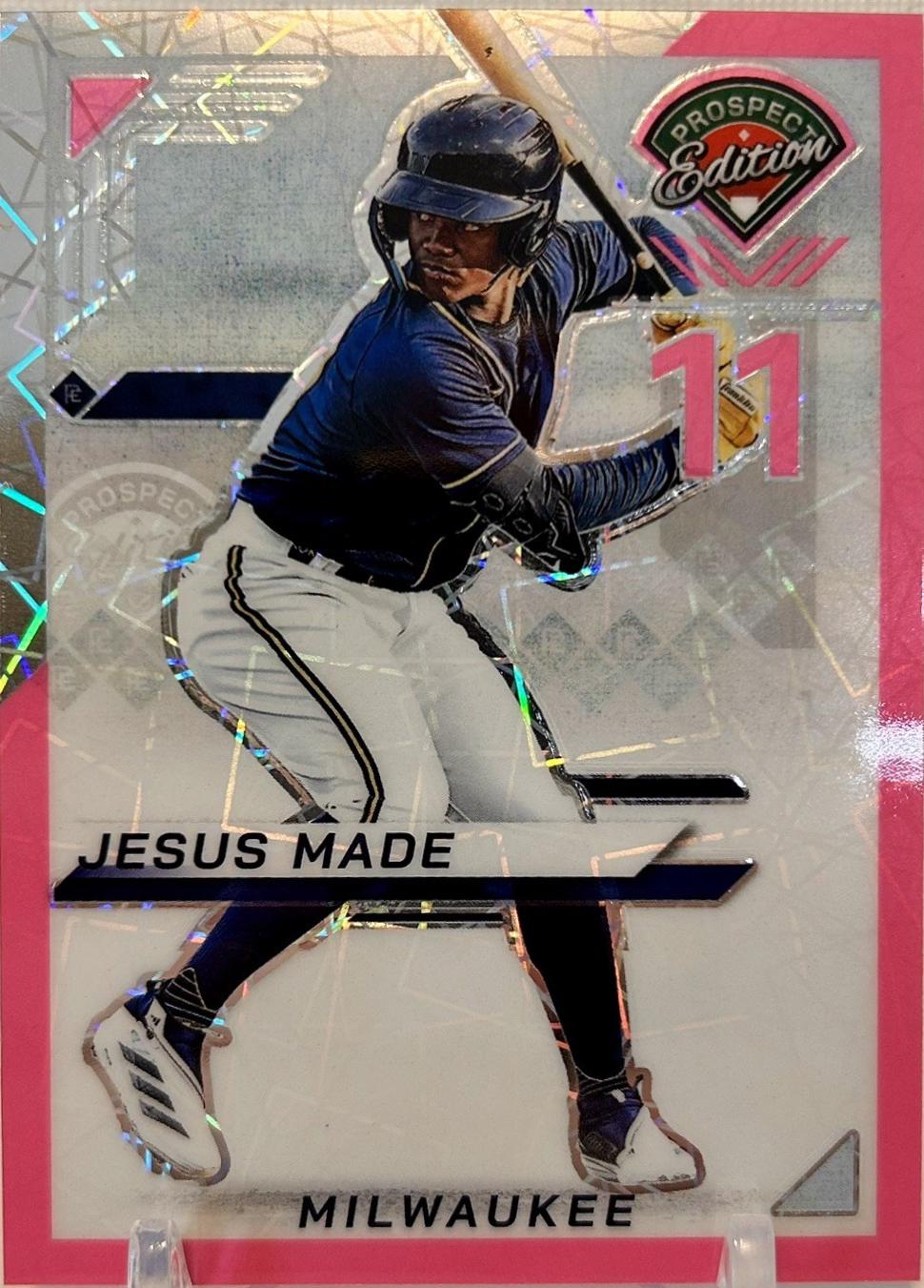 Jesus Made [Pink Velocity Holo Ticket] #128
