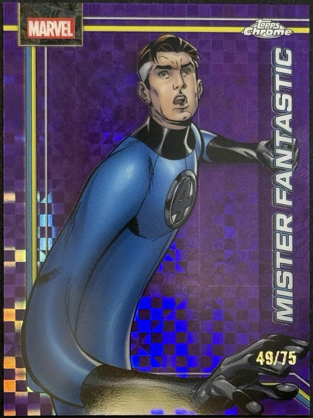 Mister Fantastic Purple X-Fractor
