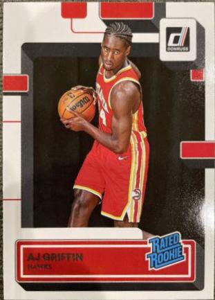AJ Griffin #216 Basketball Cards 2022 Panini Donruss