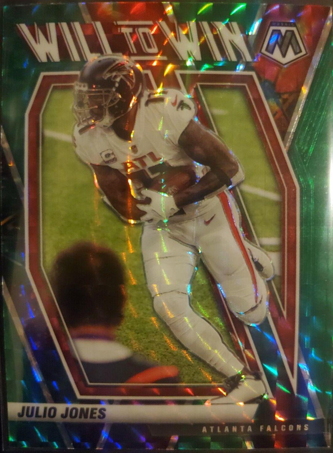Julio Jones [Green Fluorescent] #WW-14 Prices | 2021 Panini Mosaic